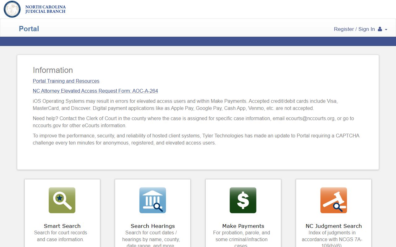 Moore County court records NC eCourts Portal